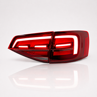 Feux arrière à LED BK pour Volkswagen Jetta 2015-2018, haute performance, clignotants séquentiels, feux de freinage et antibrouillard, installation Plug & Play
