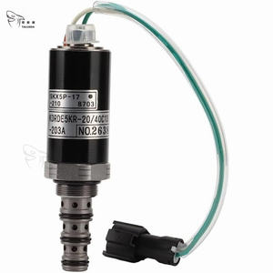 TALUADA escavatore Kobelco <span class=keywords><strong>SK200</strong></span>-<span class=keywords><strong>3</strong></span> SH200-2 SH200-5 EC210 EC240 SKX5P-17-210 KDRDE5KR-20/40C13-203A pompa idraulica elettrovalvola - Product Image 2