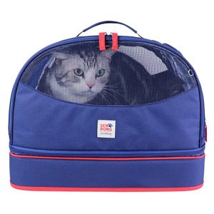 Sac de transport confortable et portable pour chat, sac de transport pour animaux de compagnie personnalisé, imperméable, détachable, sacs de voyage pour animaux de compagnie, sacs à dos pour chiens, vente en gros - Product Image 1