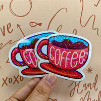 Stiker vinil potong kustom desain Logo perusahaan Label cetak Pvc tahan air perekat stiker kartun berkilau