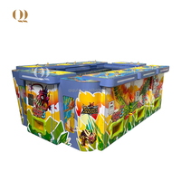 QIQU 2025 Source usine nouveauté machine de jeu de tir de poisson très rentable 55 pouces armoire détachable à 8 joueurs
