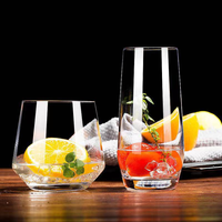 Verres à Mojito Ronds en Verre Transparent de Haute Qualité en Gros – Verres Highball Créatifs pour Cocktails, Café et Eau