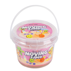 Wholesale 6 Colors Non-toxic Fragrance C <b>Sand</b> Moving <b>Sand</b> in Fruit Beach Bucket - Product Image 3