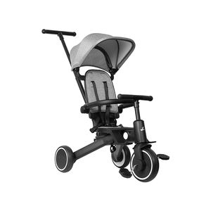<span class=keywords><strong>BEBELUX</strong></span> Modelo T8 Set de Viaje para Bebé, Triciclo Plegable con un Botón, Asiento Giratorio con Respaldo Reclinable para Niños de 0 a 24 Meses - Product Image 6