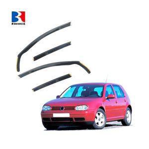 Déflecteurs de vent intérieurs pour VOLKSWAGEN VW GOLF 5 2004, pare-pluie encastrés, visières de fenêtre, coupe-vent intégrés - Product Image 1