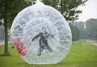Jeu sportif gonflable de haute qualité, jeu interactif, course de ballons Zorb, jeux gonflables pour enfants et adultes