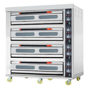 <span class=keywords><strong>Nuovo</strong></span> <span class=keywords><strong>Forno</strong></span> a Gas per Panetteria in Offerta, <span class=keywords><strong>Forno</strong></span> da Cottura a Due Piani con 4 Vassoi - Product Image 2