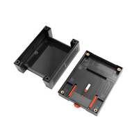 Boîtier de relais pour modules de contrôle industriel en plastique ABS moulé par injection, sur rail DIN, pour PLC