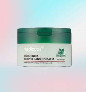 Baume nettoyant en profondeur Super Cica MEDICUBE 100 ml, soin coréen pour la peau, démaquillant et nettoyant pour tous types de peau, vente chaude - Product Image 1