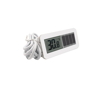 Thermomètre numérique S-W11, thermomètre solaire pour la maison, thermomètre d'intérieur