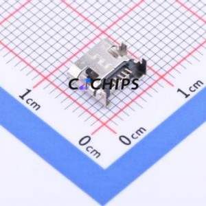 USB-MR-D-047 USB Connector SMD Connector ( Connector Type: Micro-B )( Gender: Female )( Mounting Type: Horizontal Mount ) - Product Image 2