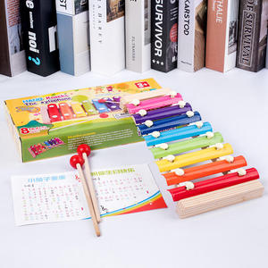 Jouets musicaux en bois Montessori pour enfants, xylophone, jeu éducatif, activité d'apprentissage, cadeau, jouets musicaux pour enfants - Product Image 3