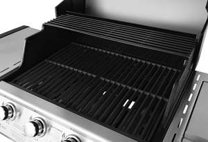 Régulateur et grille de tuyau en option adapté au gril à gaz en fonte de haute qualité pour l'extérieur - Product Image 2