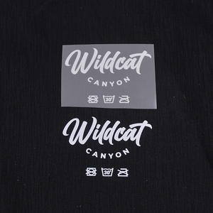 अनुकूलित लोगो मुद्रण प्लास्टिसोल गर्मी हस्तांतरण लेबल कपड़े कम मात्रा में कपड़े - Product Image 5