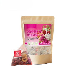 Té Seis Tesoros <span class=keywords><strong>de</strong></span> la Diosa, Té para la Mejora Femenina, Bienestar Natural, Té Nutritivo para la Salud, Té <span class=keywords><strong>de</strong></span> Belleza en Bolsitas para la Bebida Diaria <span class=keywords><strong>de</strong></span> la <span class=keywords><strong>Mujer</strong></span> - Product Image 6