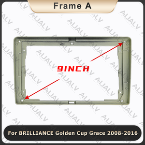 Écran tactile Android en gros, cadre BRILLIANCE Golden Cup Grace Monopoly <span class=keywords><strong>Scenic</strong></span> Express 2008-2016 9 POUCES LHD RHD <span class=keywords><strong>GPS</strong></span> DSP - Product Image 4