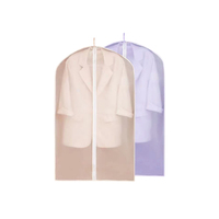 Ziplock de placard étanche à la poussière transparent et réutilisable avec logo personnalisé, organisateur de rangement de vêtements sacs à vêtements/