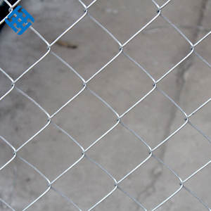 Panel de esgrima de malla de cadena Valla de enlace de cadena galvanizada Malla de alambre de hierro para recintos de zoológico Precio al por mayor de fábrica - Product Image 4