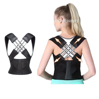 Vente en gros professionnel matériau composite taille serrage sécurité Posture épaule correcteur clavicule dos soutien Protection