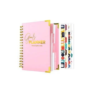 Custom Printing <strong>2023</strong> 2024 Goal Planner Daily Weekly Monthly Organizer <strong>Diary</strong> Journal Agenda Business Planner/Budget Planners - Product Image 1