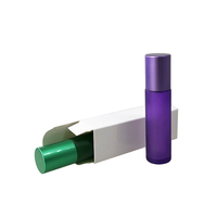 Huile essentielle parfumée 10 ml, flacon à bille en verre, boîte d'emballage personnalisée