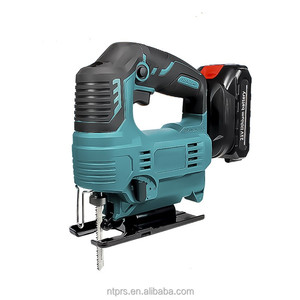 <span class=keywords><strong>Scie</strong></span> électrique multifonctionnelle au lithium Petite machine à découper pour le travail du bois Décoration intérieure Batterie électrique portable - Product Image 1