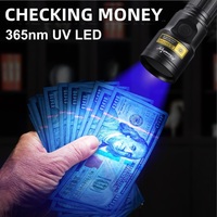 20W UV LED lampe de poche rechargeable UV vernis à ongles durcissement chat chien urine taches Tinea minerai argent Scorpion fuite marqueur détection