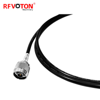 Câble d'extension RG223 à faible perte, 50 ohms, connecteur N mâle vers BNC mâle, pour câble de communication coaxial RF