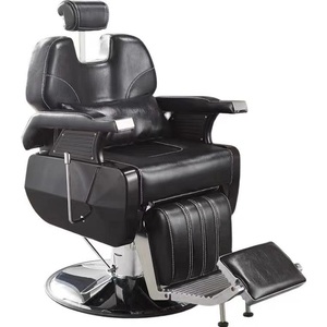 Sillas de Barbería <span class=keywords><strong>y</strong></span> Afeitado Personalizables para Hombres, Muebles de Cuero para Salones de Belleza, Equipamiento para Barberías - Product Image 3