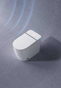 MONDI MD711 WC Intelligente Moderno Nero Bianco a Pavimento con Scarico a P e S, Telecomando, Riscaldamento Istantaneo, Doppio Scarico per Hotel e Scuole - Product Image 5