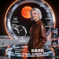 Nouvelles lunettes intelligentes F62 avec traduction IA en temps réel, contrôle tactile, batterie 55 mAh – Écoutez de la musique, effectuez des appels