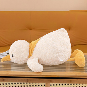 Peluche bébé canard, animal en peluche doux, oreiller en peluche, jouets en peluche pour enfants, compagnon de confort pour l'heure du coucher, cadeau d'anniversaire, peluche - Product Image 5