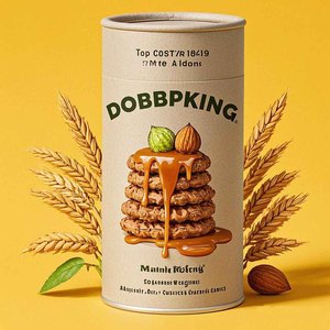 Wholesale Biodegradable Food Grade Cardboard Cylinder for <strong>Packaging</strong> <strong>Chocolate</strong> Biscuit Candy Chips Cookies with Paper Tube Lid