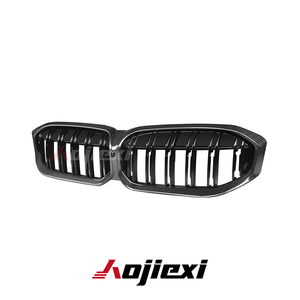 Parrilla de listón doble de fibra de carbono de alta calidad para <span class=keywords><strong>BMW</strong></span> Serie 3 G20 G21 LCI M340i <span class=keywords><strong>2023</strong></span> + Kit de carrocería de ventilación de aire de riñón de parachoques delantero - Product Image 2