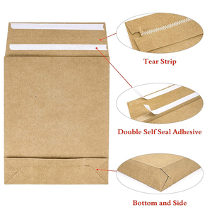 Buste Ecologiche Biodegradabili Personalizzate in Carta Kraft con Chiusura Autoadesiva per Spedizioni E-commerce e Protezione - Product Image 2