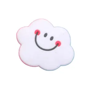 Hediye vermek sıcak satış sevimli bulut tasarımları özelleştirmek Logo PVC silikon kauçuk buzdolabı mıknatısı