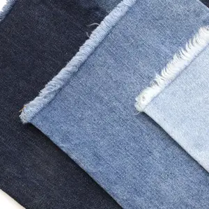 11.5oz Indigo stretchy denim fabric elastic 67%cotton 31%polyester 2%spandex TR 218A-3