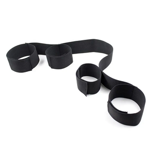 Produits pour adultes SM Retenue Mains et pieds Jambes Cheville ouverte Menottes Bondage Corde Menottes Sangle Passion Lit Bondage Sex Game - Product Image 3