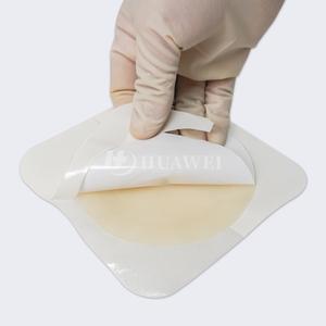 Hydrocolloid chứa chất thải da rào cản tấm cơ sở mặt bích cho hai miếng chứa chất thải stoma Pouch Túi - Product Image 4