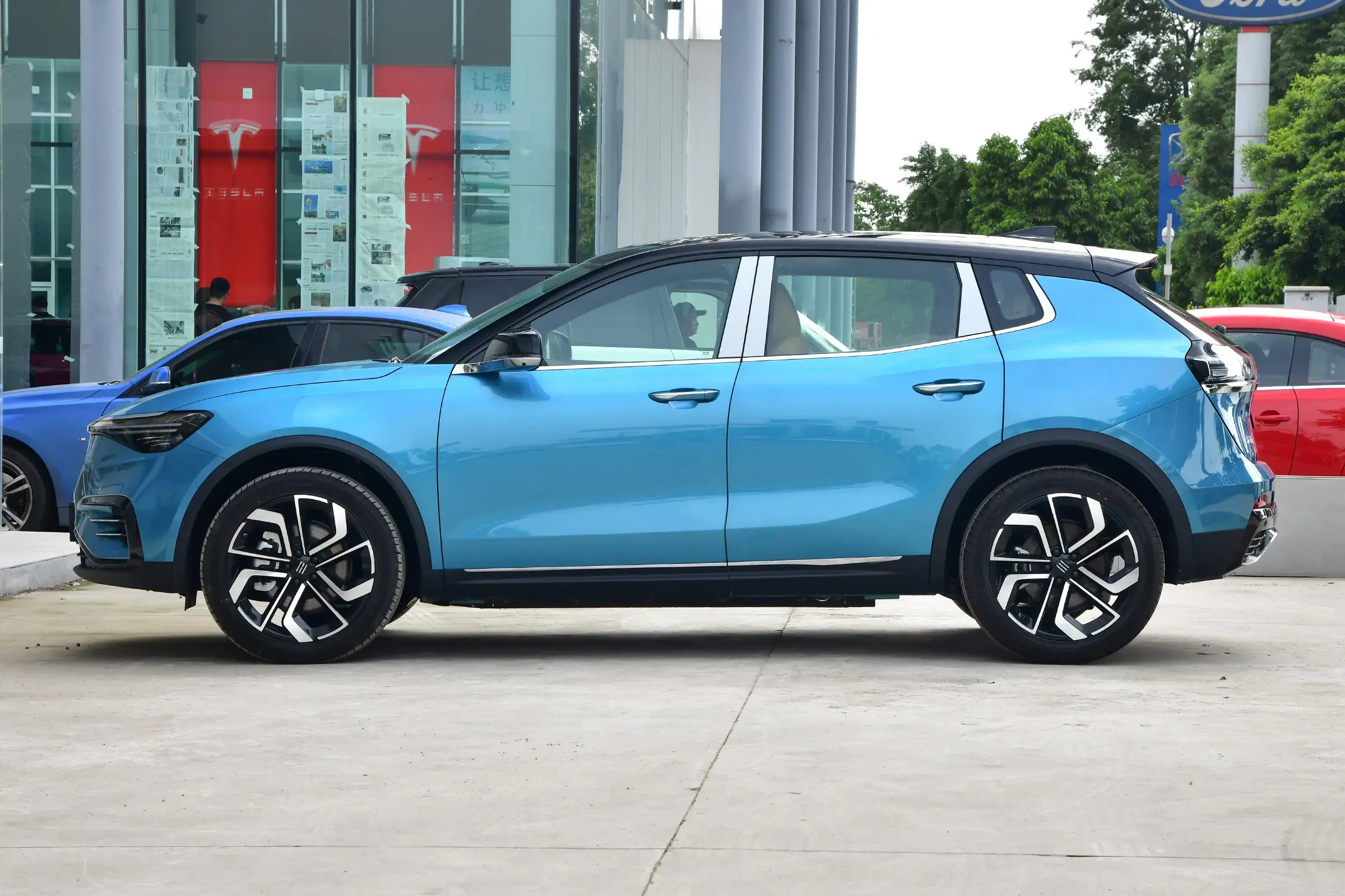 2021 enovate ME7 EV SUV 218hp 410km điện fwd năng lượng mới Trung Quốc giá rẻ Giá xe