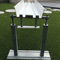 Système de gouttières hydroponiques de grande taille de qualité alimentaire pour la culture de tomates, concombres et fraises en substrat dans les serres commerciales