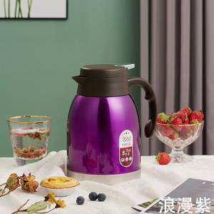 Thermos en acier inoxydable de qualité supérieure, best-seller, 1,6 L, en stock, qualité alimentaire, pot à eau cadeau, couvercle en verre antiadhésif, pays - Product Image 4