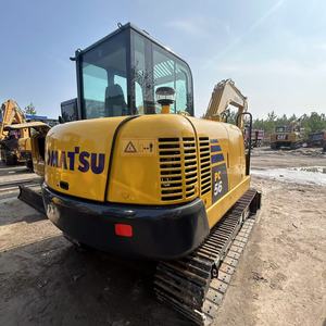 Formalités complètes et assurance qualité, excavatrice Komatsu PC56-7 d'occasion, 5 tonnes, excavatrices d'occasion - Product Image 2
