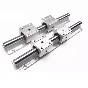 Silver, 350mm Aluminum Guide Rail Effective Stroke 3D 