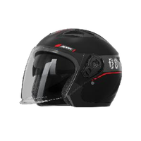 Casques de moto rétro XL visière en fibre de carbone fermeture rapide visibilité accrue pour les conditions de faible luminosité ABS nouveau