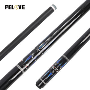 卸売 高品質 12.5mm ペルボエ カスタマイズ可能 木製 スヌーカー ロッド 1/2分割 147cm ジョイント スムーズな感触 強力な打撃 - Product Image 6