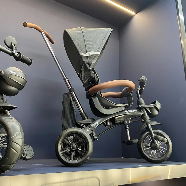아이 아기를위한 뒷좌석 접이식 아이 세발 자전거 핫 세일 새로운 모델 세발 자전거