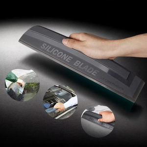 Wholesale Car Wrap Tool Soft <b>Silicone</b> Squeegee Non Scratch Noiseless <b>Window</b> Water Drying - Product Image 4