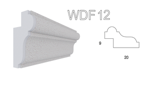 Moulage de corniche en mousse EPS - Durable, écologique, résistant à l'humidité, résistant à la pourriture, design contemporain, extérieur, bureau, <span class=keywords><strong>polystyrène</strong></span> - Product Image 2