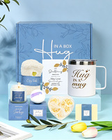 Coffret cadeau spa de luxe 7 pièces, kit de soins relaxants avec gobelet isotherme et bombe de bain, cadeau surprise spécial